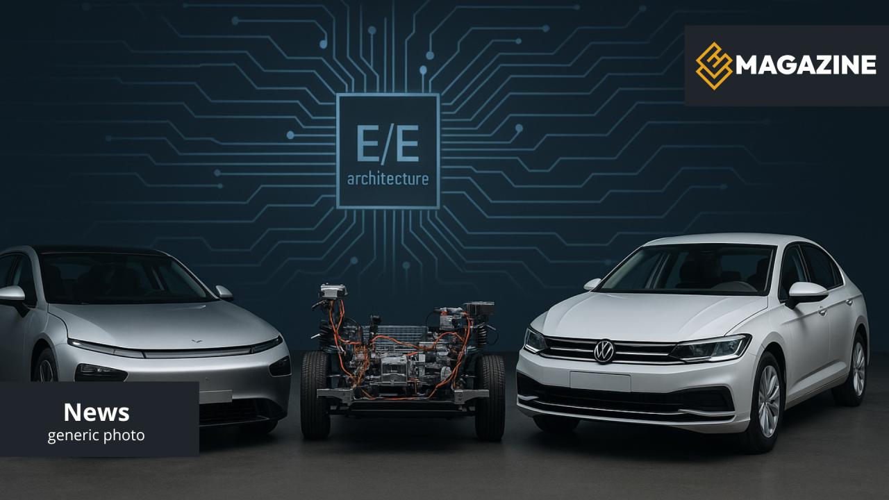 XPeng & VW cooperation – illustrative photo