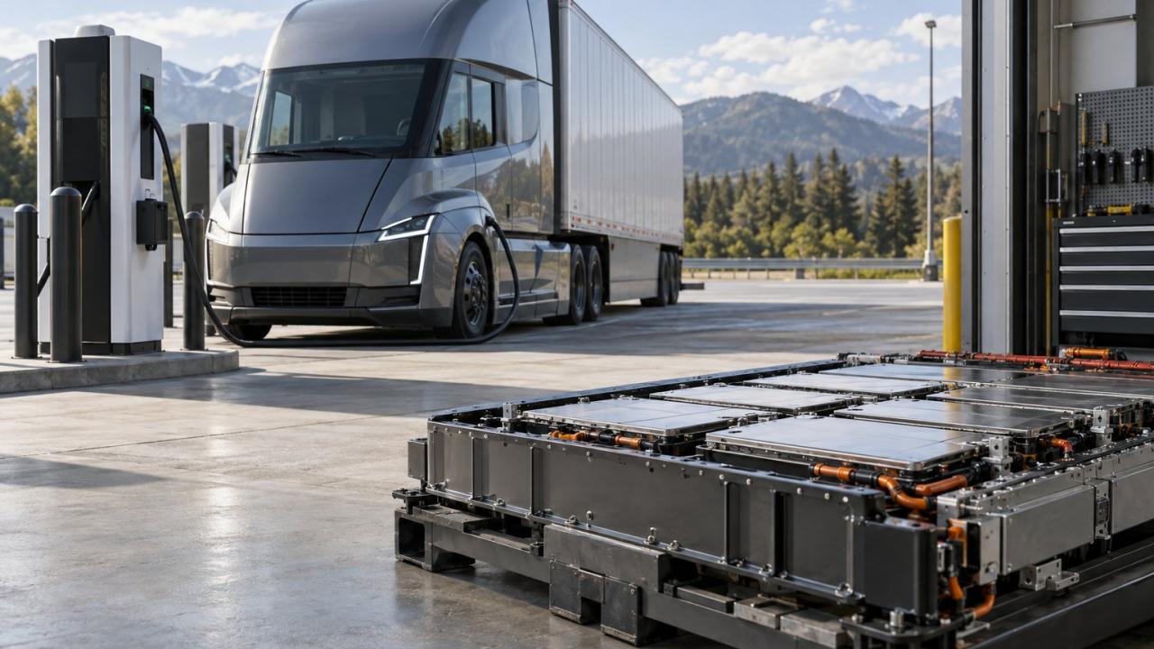 BMZ Poland and EVE's LMFP truck battery: 10% lighter, 1 MW charging, 4,500 cycles
