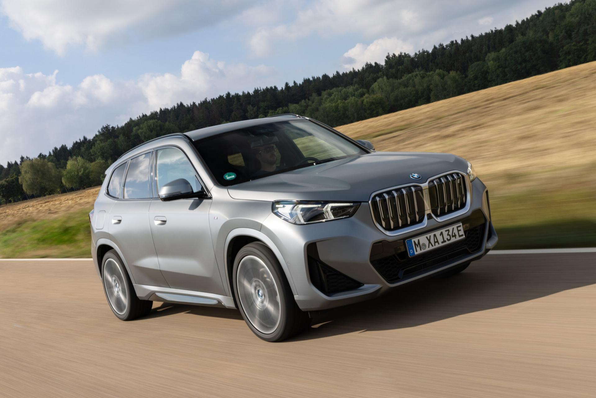 BMW iX1, front three-quarter exterior view. Photo: BMW Group PressClub, press.bmwgroup.com.
