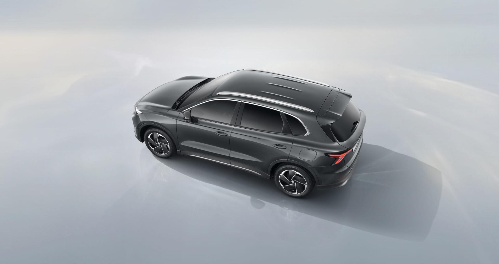 MG MGS5 Emotion 64 kWh, rear three-quarter exterior view. Photo: MG Motor Europe Newsroom, news.mgmotor.eu.