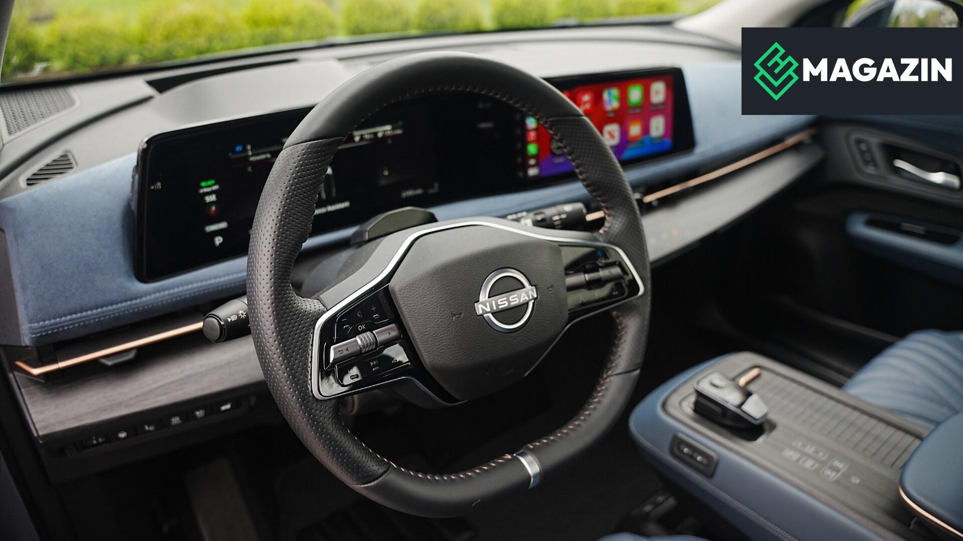 Nissan Ariya NISMO, interior cockpit view. Photo: Nissan.