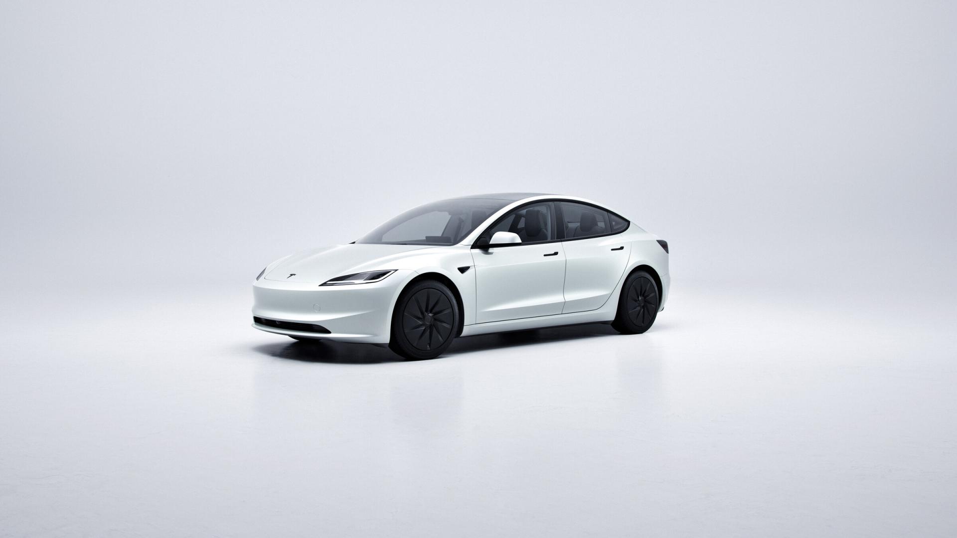 Tesla Model 3 Long Range RWD, side exterior view. Photo: Tesla Gallery, tesla.com/tesla-gallery.