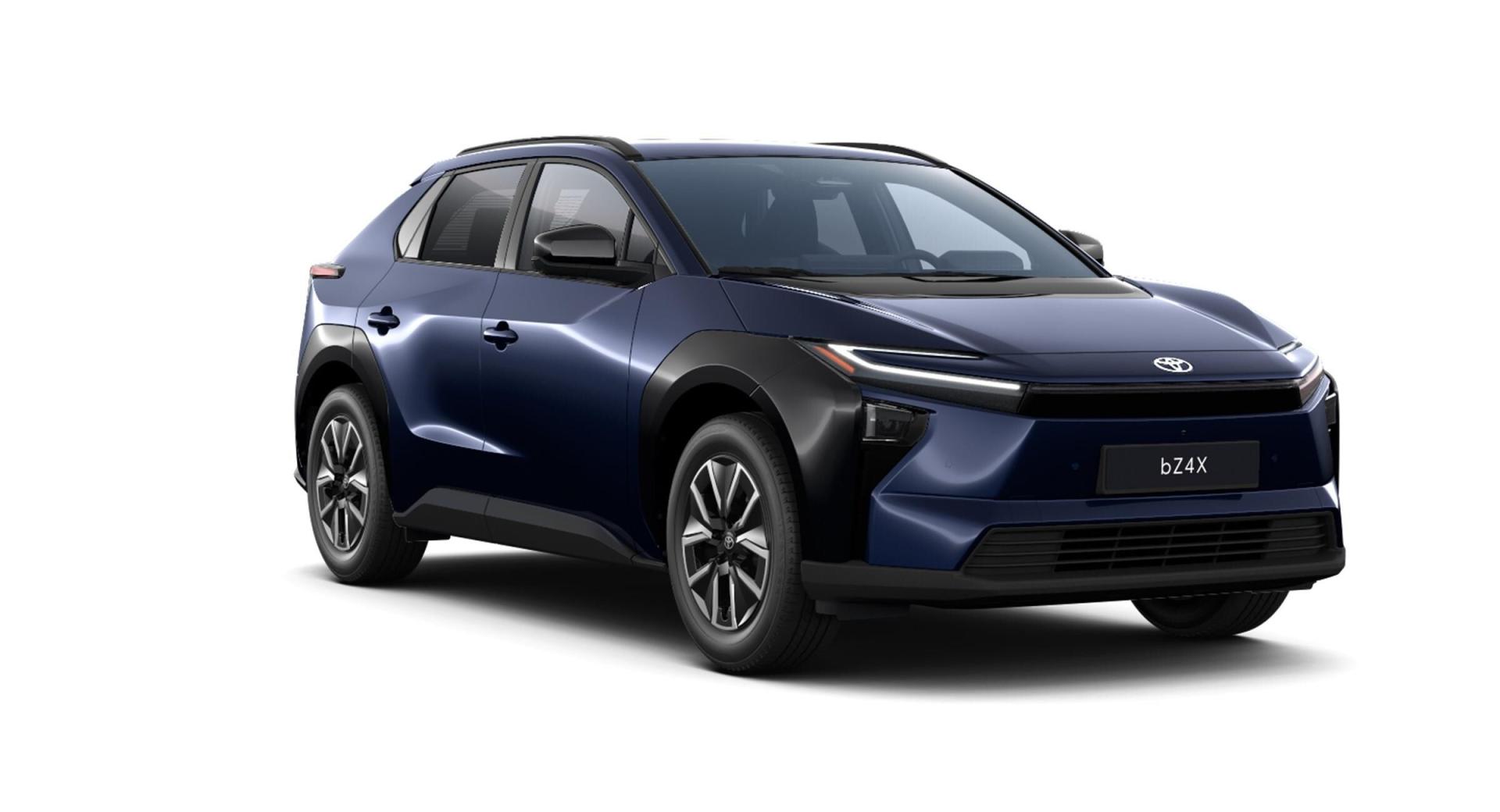 Toyota bZ4X Teamplayer FWD, second front three-quarter exterior view. Photo: Toyota, toyota.de.