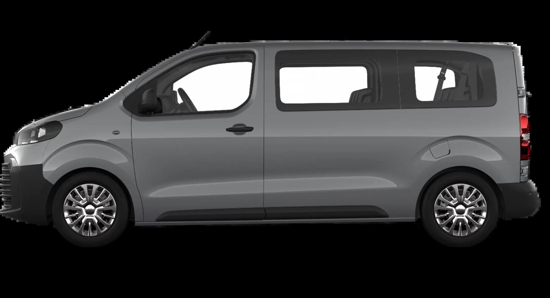 Toyota Proace Verso EV, Seitenansicht. Foto: Toyota, toyota.de.