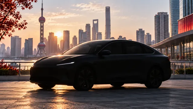 Generic photo - EV in China