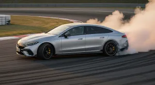 Mercedes-AMG GT EV: A 1,000-HP Electric Sedan That Simulates a V8 and Drifts Like a Supercar